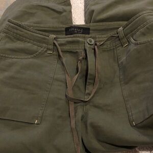 Lee Olive Green Casual Pants